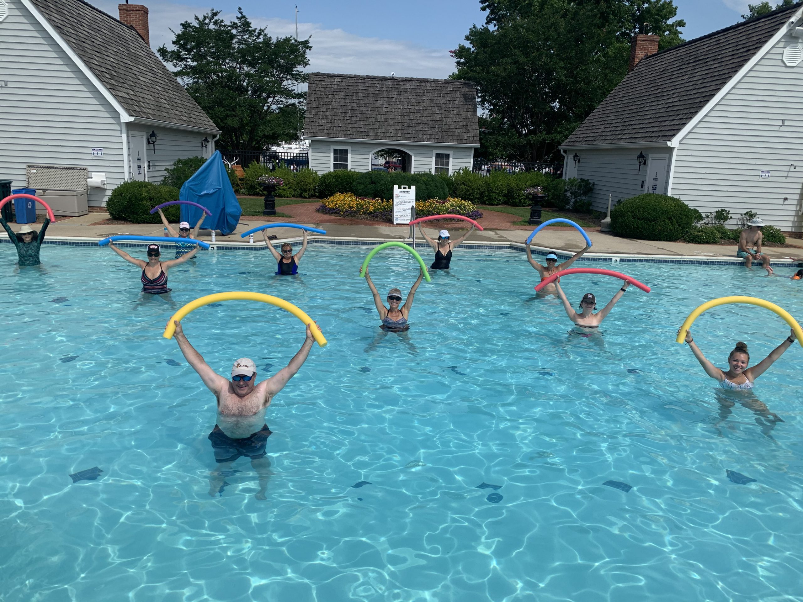 water aerobics