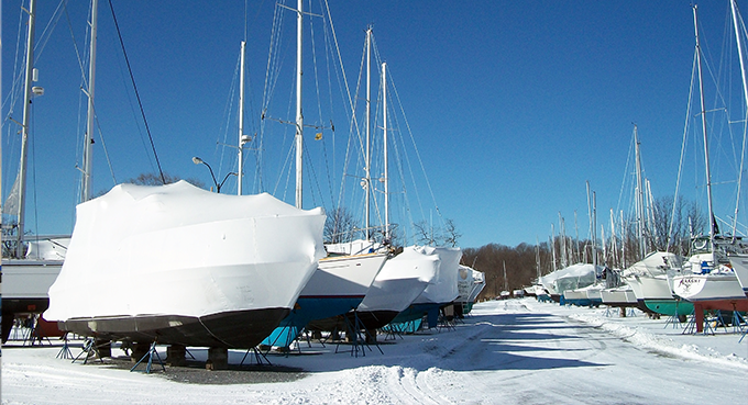 Boat On Land