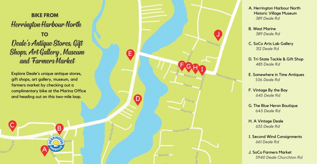 Explore Deale By Bike Herrington Harbour Marinas