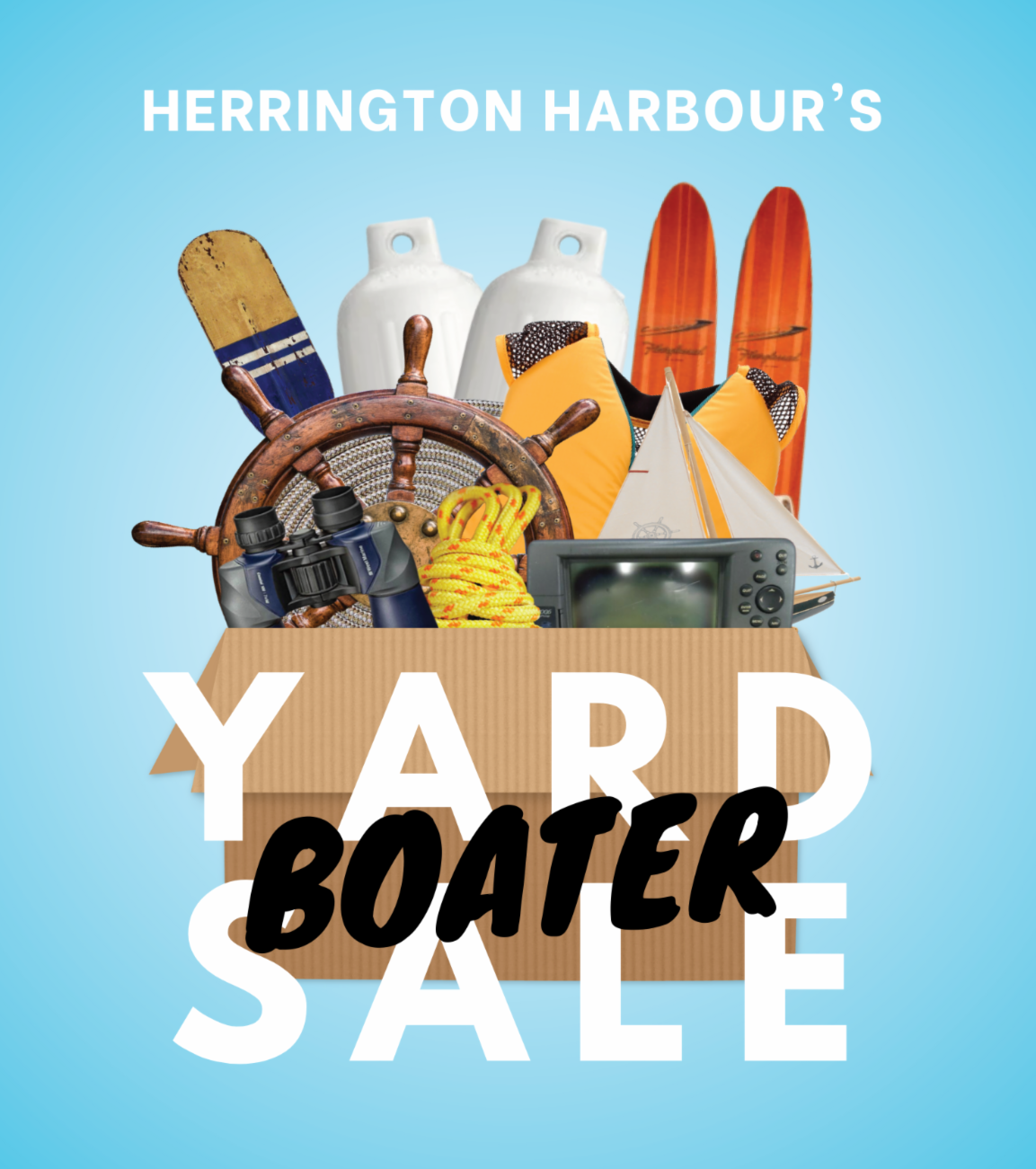 boater yard sale